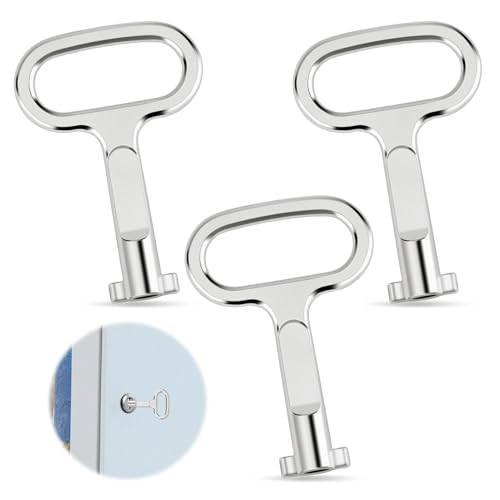 Taoduod 3 Stc Schaltschrankschlüssel 4,5mm Öffnung Zinklegierung Verteilerschranktürschlösser Universalschlüssel Gaszählerschrank Schlüssel Geeignet für Schaltschränke Leistungsschränke Steuerschränke Taoduod 3 Stc Schaltschrankschlüssel 4,5mm Öffnung Zinklegierung Verteilerschranktürschlösser Universalschlüssel Gaszählerschrank Schlüssel Geeignet für Schaltschränke Leistungsschränke Steuerschränke von RJLLKD