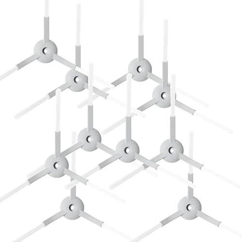50 Stück Waschbare Seitenbürsten, Kompatibel Mit Xiaomi, Kompatibel Mit Mijia G1, Ersatzzubehör For Roboterstaubsauger-Teilesätze.(50 Pcs) von RJMVMGDVK