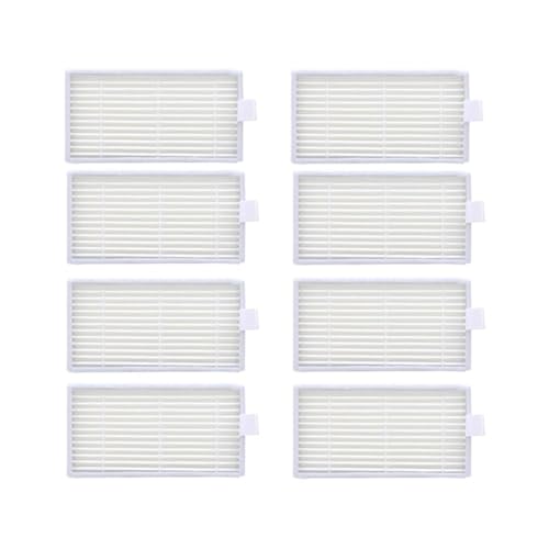 Ersatz Des Seitenbürstenfilters, Kompatibel Mit ILIFE V3, V3s V5 V5s Pro X5 V55 V50 Roboterstaubsaugerteilen.(8pcsWhiteFilters) von RJMVMGDVK