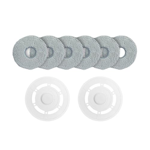 Kompatibel Mit Ecovacs, Kompatiblem Deebot, T20 OMNI, T20Pro, Mopphalterungs-Kit, Automatischer Lift, Ersatzroboter.(8PCS) von RJMVMGDVK