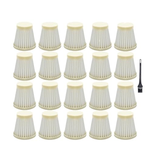 Kompatibel Mit Xiaobai, LF-12 Opoway OV-LF12 XC12 XC08, Filterkernelement For Intelligente Handstaubsauger, Haushaltszubehör.(20pcs) von RJMVMGDVK