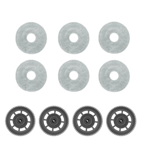 Mopphalterung, Kompatibel Mit Dreame, X50 Ultra Carpet Auto Lift Mop Extend Tray Roboter-Reinigungszubehör.(4 mop stands 6 mop cloths) von RJMVMGDVK