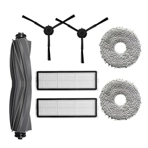 RJMVMGDVK Kompatibel Mit Dreame,Bot L20 Ultra /L30 Ultra /X20Pro Zubehörteile Roboter-Staubsauger Hauptseitenbürstenfilter Mopp Staubbeutel(X20 7PCS Set) von RJMVMGDVK