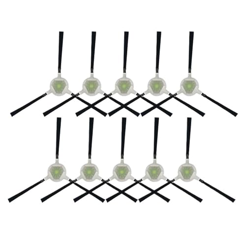 Seitenbürsten, Kompatibel Mit Lefant M210, M210S / M210B / M210P, Kompatibel Mit OKP Life K2, K3 / K4, Kompatibel Mit MOOSOO MT501, Roboterstaubsaugerteile.(10 pcs) von RJMVMGDVK