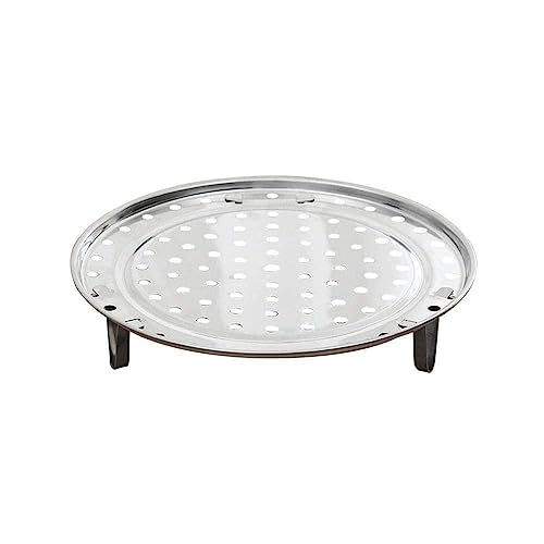 5 Größen Stahl Dampfgarer Rack Einsatz Stock Topf Dampfständer Werkzeug Werkzeuge Kochgeschirr Tablett Z8K1 Brötchen 5qt Einsatz Rack 3-teiliges Rack, Edelstahldraht Dampfen Gemüse Rack, Pfanne Töpfe von RJSQAQE