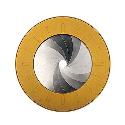 RJSQAQE Einstellbares Kreis Zeichenlineal Werkzeug, Kreis Zeichnen Werkzeug, 2023 Messung Runder Kompass Stretch Lineal, Professionelles Metall Messlineal von RJSQAQE