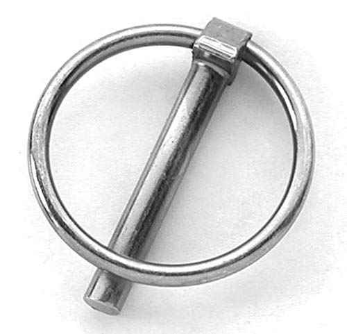 10x Klappsplinte 10mm Stahl verzinkt Klappsplint Bolzensicherung Stecker (932694) von RJT