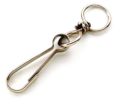 10x Simplexhaken mit Wirbel 40mm DIN5287-B Simplex Karabiner Karabinerhaken (901818) von RJT
