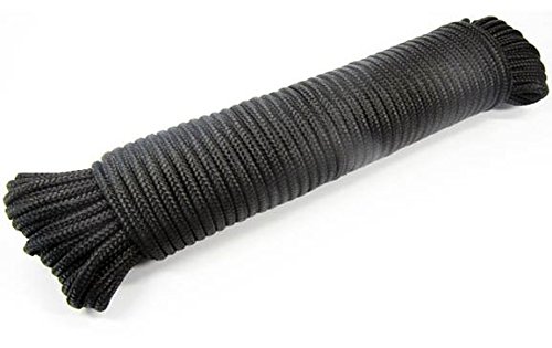 Polypropylenseil Seil - Tauwerk - 30 Meter - 4 mm schwarz - Leine - Tau NEU! (980221) von RJT