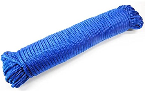 Polypropylenseil Seil - Tauwerk - 30 Meter - 6 mm blau - Leine - Tau NEU! (980242) von RJT