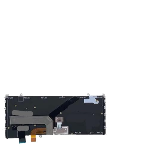 LAS Latin SP Spanische Tastatur, kompatibel mit X380 S1 260 370 Modellen 01AV726 01EN396 00PA134 01AV719 01EN389(SP Silver BL 370) von RJXDUPHT