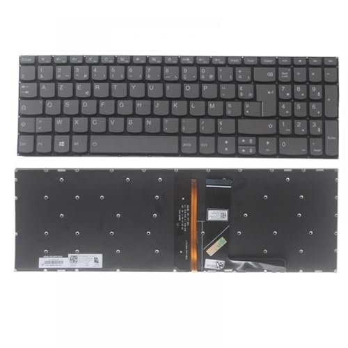 RJXDUPHT Französische Tastatur Kompatibel mit 3-15IJL05 3-15IML05 3-15ITL05 3-15ADA05 3-15ARE05 3-15IGL05 3-15IIL05 kompatible Laptop-Tastaturen(with Backlight) von RJXDUPHT