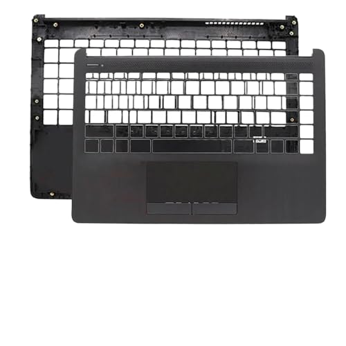 RJXDUPHT Handballenauflage-Obergehäuse, kompatibel mit 14 CF 14S C 14 DF 14S DF 14 DK 14S CR Laptop-Modellen L24818 001 L23491 001 von RJXDUPHT
