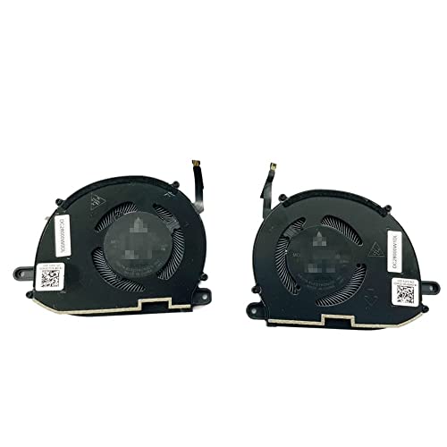 RJXDUPHT Kühlventilatoren Kompatibel mit 13 Plus 9320 kompatible Modelle OXTRJG OWRH5K EG50040S1-CQ40-S9A EG50040S1-CQ50-S9A ND55C98-21A05 ND55C97-21A04(CPU and GPU Fan) von RJXDUPHT