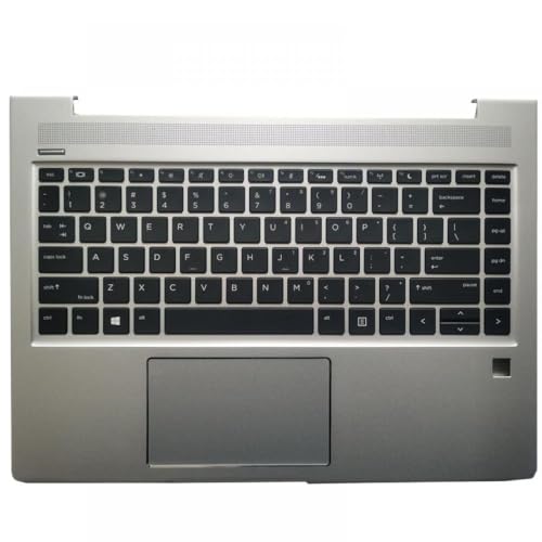 RJXDUPHT Laptop-Tastatur kompatibel mit Probook 440 G6 445 G6 440 G7 445 G7 mit oberer Handballenauflage(with TOUCHPAD) von RJXDUPHT