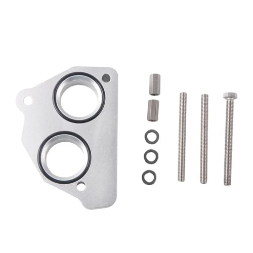 Billet-Abstandshalter-Kit for GMC C1500 C2500 C3500 4.3L 5.0L 5.7L 1988-1995(Silver) von RJhXzK