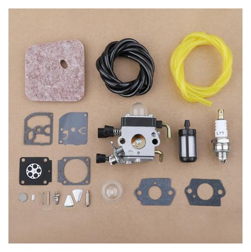 Vergaser-Luft-Kraftstofffilter-Reparatursatz Passend for S-ihl FS38 FS45 FS46 FS55 FS74 FS75 FS80 FS85 HS45 HL45 HL75 Rasentrimmer Vergaser-Luft-Kraftstofffilter-Reparatursatz Passend for S-ihl FS38 FS45 FS46 FS55 FS74 FS75 FS80 FS85 HS45 HL45 HL75 Rasentrimmer von RJhXzK