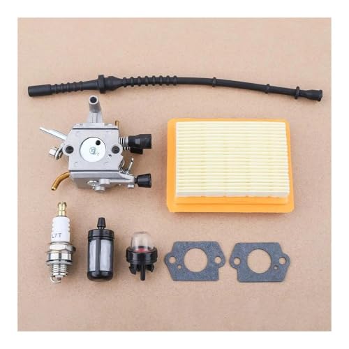 Vergaser-Luft-Kraftstofffilterleitung Passend for S-ihl FS400 FS450 FS480 SP400 C1Q-S34H Carb Ersetzen Sie 41281200651 Rasentrimmer von RJhXzK
