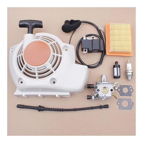 Vergaser-Riemenscheibe, Rückstoßstarter, Zündspule, Montage passend for S-ihl FS120 FS200 FS250 FS300 Trimmer-Freischneider-Teile von RJhXzK