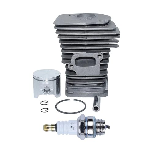 Zylinderkolbensatz 42 mm passend for Hus 340 340E 340EPA 345 345E 345EPA 350EPA Zündkerze 503870274 von RJhXzK