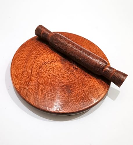 RK NAUTICAL INSTRUMENT Handgefertigte Holzschale mit Essstäbchen, Braun von RK NAUTICAL INSTRUMENT