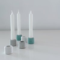 Beton-Kerzenhalter Für Tafelkerzen von RKDesignAT