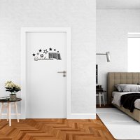 Türaufkleber Mit Namen Kinderzimmer Türschild Theme Fussball Tor Ball Türaufkleber Mit Namen Kinderzimmer Türschild Theme Fussball Tor Ball von RKDigiart