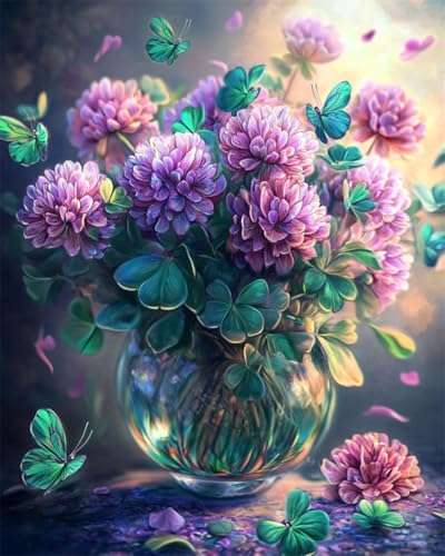 RKFLGEW DIY Perlenstickerei Set Mit Perlen Vollbild Blumen In Einer Vase Perlenstickerei-Set,Einfaches Kreuzstich-Sets Für Erwachsene Und Anfänger Für Handarbeiten 50x70cm RKFLGEW DIY Perlenstickerei Set Mit Perlen Vollbild Blumen In Einer Vase Perlenstickerei-Set,Einfaches Kreuzstich-Sets Für Erwachsene Und Anfänger Für Handarbeiten 50x70cm von RKFLGEW