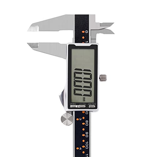 Digitalconiper Elektronischer Mikrometermikrometer/Metrik Bremssattel Lineal Durchmesser/Tiefe Messwerkzeug Großer LCD Bildschirm 9 Typen Digital Contonic Reflee Vernier von RKJRTK