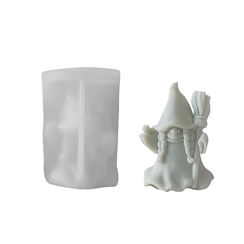 Gesichtslosen Gips Ornament Form Halloween Aromatherapys Kerzenform Ornament Epoxidform Craft Halloween Aromatherapys Kerze von RKJRTK
