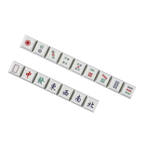 RKJRTK Mahjong Themed Keycap Set Fade Resistant Keycaps for MX Mechanical Keyboards Enthusiasten Hobbyisten RKJRTK Mahjong Themed Keycap Set Fade Resistant Keycaps for MX Mechanical Keyboards Enthusiasten Hobbyisten von RKJRTK