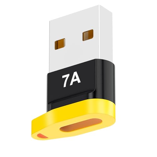 RKJRTK Hochgeschwindigkeits-Ladeadapter USB-C-Buchse auf USB-A-Stecker, USB-zu-USB-C-Adapter für elektronische Geräte, Datenübertragung RKJRTK Hochgeschwindigkeits-Ladeadapter USB-C-Buchse auf USB-A-Stecker, USB-zu-USB-C-Adapter für elektronische Geräte, Datenübertragung von RKJRTK