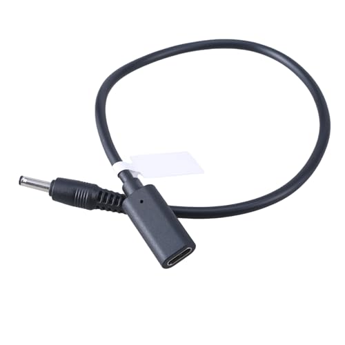 RKJRTK USB C auf 3,5 x 1,35 mm Stromkabel, Buchse auf Stecker, Adapterkabel für Laptops, Monitore, Router, unterstützt bis zu 3 A von RKJRTK