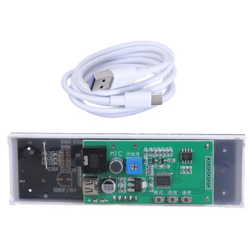 Voice Controlled LED Musikspektrum Rhythmus Light 20 Hz Bis 25 KHz Sound Visualisierer Einfache Installationen Für Häuser Und Auto Dekore von RKJRTK
