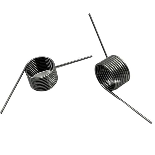 10 Stück Drahtdurchmesser 0,8 mm Torsionsfeder, Außendurchmesser 4–10 mm Grad 120/180 Torsionskontakte V-Typ-Feder(2.4mm (120 degrees),4.5mm) von RKODRSMG