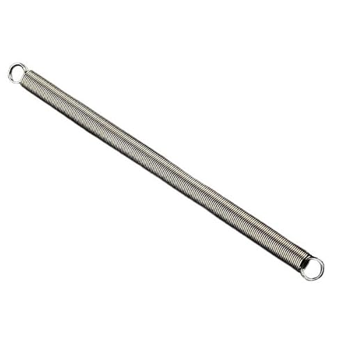 2 Stück 304 Edelstahl O-Ring Haken Pull Back Zylindrische Spiralfeder Verlängerung Zugfeder Drahtdurchmesser 0,5 mm(100mm,6mm/0.5mm(2Pcs)) von RKODRSMG