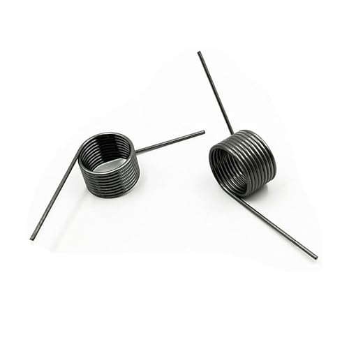 RKODRSMG 10 Stück 65 Mn Stahlspiralfeder V-förmige Spiralnut Stahldraht Durchmesser 0,7 mm Winkel 60 90 120 180 Grad(4.2mm 60degrees10pcs,7.5mm) von RKODRSMG