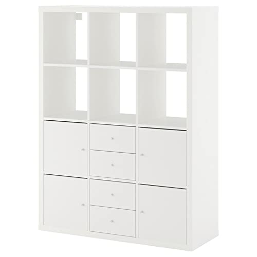 RKVXCJHDR Bücherregal Boden und veckende Bücherregal Bücherregal Schubladen Storage Locker Rack geeignet for Wohnzimmerstudien Büro dekorative Bücherregal Bücherregal mit Stauraum(C) von RKVXCJHDR