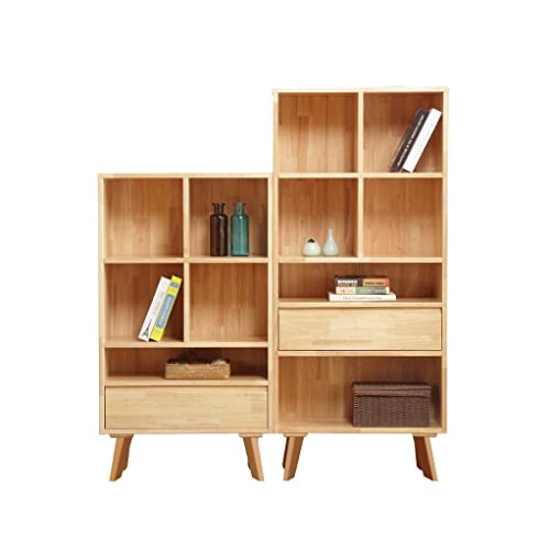 RKVXCJHDR Bücherregal Nordic Bücherregal Studie Speicher Rack kreatives Kinderbuchhandel Short Bookehund Home Wohnzimmer Büro -Bodenbuchhandel Bücherregal mit Stauraum(S) von RKVXCJHDR