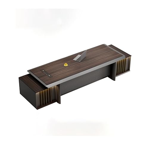 RKVXCJHDR Home-Office-Schreibtischesa Boss Modern President Einzel-Großer Schreibtisch Manager-Arbeitstisch Kleiner Schreibtisch für Schlafzimmer(2m) von RKVXCJHDR