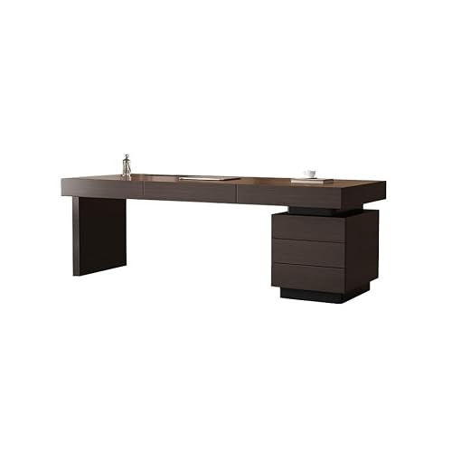 RKVXCJHDR Home-Office-Schreibtischesa Schreibtisch Moderner minimalistischer Desktop-Computertisch Chef-Büroschreibtisch Arbeitszimmer-Werkbank Kleiner Schreibtisch für Schlafzimmer(180cm) von RKVXCJHDR