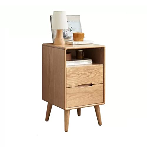 RKVXCJHDR Nachttisch Home Creative Wohnzimmerschrank mit Doppelschublade Ultraschmaler Schrank Schlafzimmer Nachttisch Nachttische Fürs Schlafzimmer(A) von RKVXCJHDR