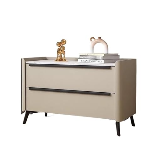 RKVXCJHDR Nachttisch Nachttisch, Schlicht, Modern, for Zuhause, Schlafzimmer, Luxuriöser Massivholz-Aufbewahrungsschrank Nachttische Fürs Schlafzimmer(4,50CM) von RKVXCJHDR