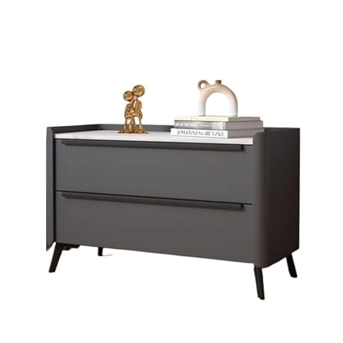 RKVXCJHDR Nachttisch Nachttisch, Schlicht, Modern, for Zuhause, Schlafzimmer, Luxuriöser Massivholz-Aufbewahrungsschrank Nachttische Fürs Schlafzimmer(6,50CM) von RKVXCJHDR