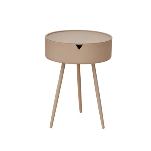 RKVXCJHDR Nachttisch Nachttische for das Wohnzimmer, kleine runde Tische, einfache Balkontische, kleine Schlafzimmer-Nachttische Nachttische Fürs Schlafzimmer(A) von RKVXCJHDR