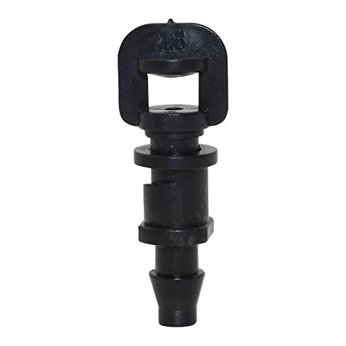 Druckzerstäubungssprüher, Gartensprinkler 50 Stück, G Refraktiver Mikrosprinkler Gewächshausbewässerung Obstnebelsprinkler Mikrostrahlnebeldüse Stachelverbinder von RKYRRKI