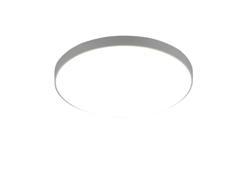 RL LIVE YOUR LIGHT Flache LED Deckenleuchte SPICA in Titan, IP44 Badezimmer geeignet, Ø 27cm von RL LIVE YOUR LIGHT