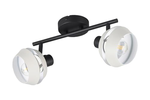 RL LIVE YOUR LIGHT Strahler 2er - 37 x 21 cm - 2-flammig - Grau - Schwarz - Metall - Glas RL LIVE YOUR LIGHT Strahler 2er - 37 x 21 cm - 2-flammig - Grau - Schwarz - Metall - Glas von RL LIVE YOUR LIGHT