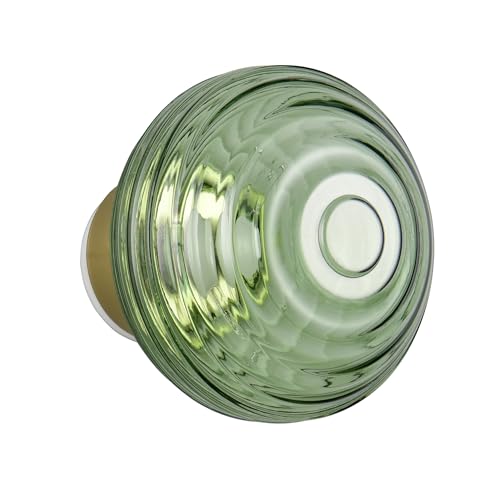 Reality Leuchten LED Akku Wandleuchte Earl R27771115, Metall Messing matt, Glas grün, inkl. 1.5 Watt LED, 4-fach Touch Reality Leuchten LED Akku Wandleuchte Earl R27771115, Metall Messing matt, Glas grün, inkl. 1.5 Watt LED, 4-fach Touch von RL LIVE YOUR LIGHT