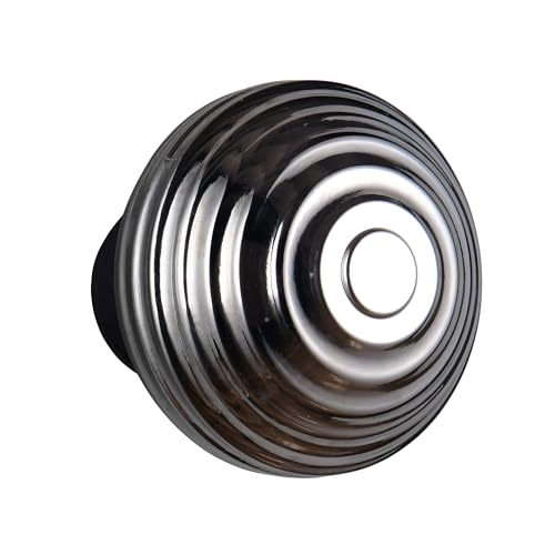 Reality Leuchten LED Akku Wandleuchte Earl R27771154, Metall Schwarz matt, Glas rauchfarbig, inkl. 1.5 Watt LED, 4-fach Touch von RL LIVE YOUR LIGHT